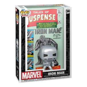 Funko Pop 34 Comic Cover Iron Man - Marvel