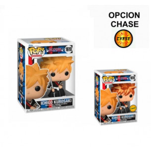 Funko Pop 1610 Ichigo Kurosaki - Bleach - OPCION CHASE 1/6 LEER DESCRIPCION
