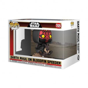 Funko Pop 705 Darth Maul en Bloodfin Speeder - Movie Moment  Star Wars