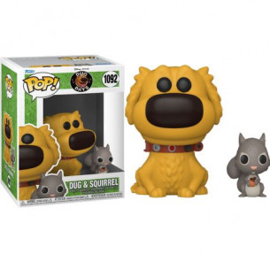 Funko Pop 1092 Dug y Squirrel - UP - Disney