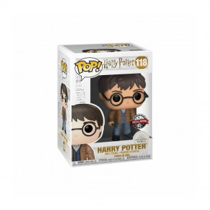 Funko Pop 118 Harry Potter con dos Varitas - Special Edition - Silver Sticker