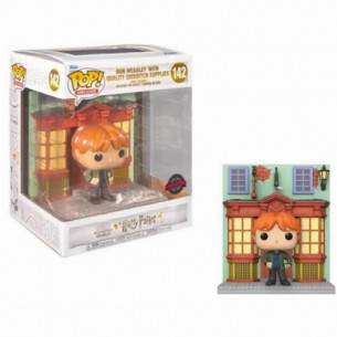 Funko Pop 142 Tienda de Quidditch Ron Weasley - Harry Potter - Callejon Special Edition