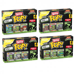 PACK COLECCION COMPLETA Funko Bitty Pop Tortugas Ninja