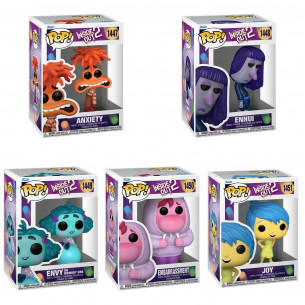 PACK COLECCION COMPLETA Funko Pop Inside Out 2 - Del Reves 2