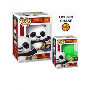 Funko Pop 1567 Po - Kun Fu Panda - Dreamwork 30th - OPCION CHASE 1/6 LEER DESCRIPCION
