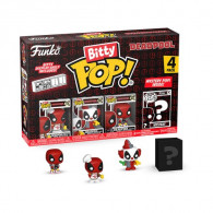 Funko Bitty Pop 4 Pack 2.5cm Deadpool - Backyard Griller + Clown + Bedtime + ?