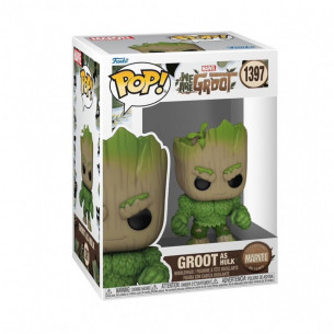 Funko Pop 1397 Hulk - WE ARE GROOT - Marvel