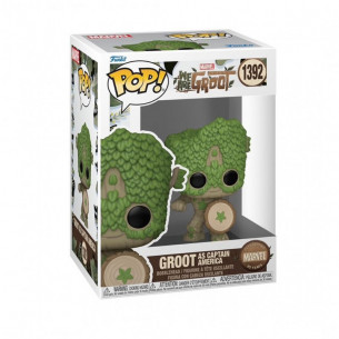 Funko Pop 1392 Capitán Ámerica - WE ARE GROOT - Marvel