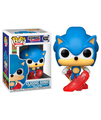 Funko Pop 632 Classic Sonic - Videojuegos