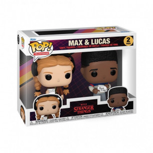 Funko Pop Pack 2 Max y Lucas - Stranger Things
