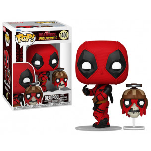 Funko Pop 1400 Deadpool con Headpool - Deadpool 3 - Marvel