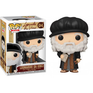 Funko Pop 04 Leonardo Da Vinci - Artista