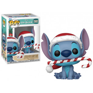 Funko Pop 1502 Stitch with Candy Cane - Disney