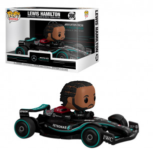 Funko Pop 308 Lewis Hamilton - Formula 1 - Moment Rider