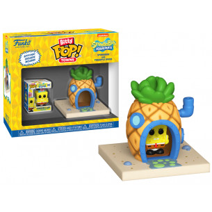 Funko Bitty Pop Town Spongebob and pineapple house