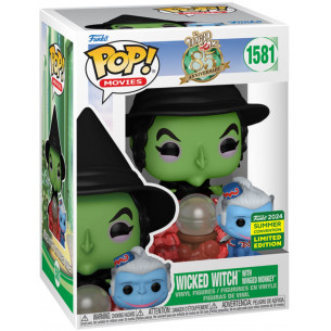 Funko Pop 1581 Wicked Witch with Winged Monkey - SDCC 2024 - El Mago de Oz