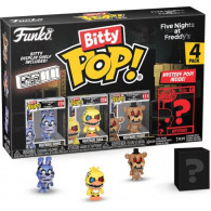 Funko Bitty Pop 4 Pack Pesadilla Freddy + Bonnie + Chica ¡Preorden!