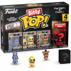 Funko Bitty Pop 4 Pack Pesadilla Freddy + Bonnie + Chica ¡Preorden!