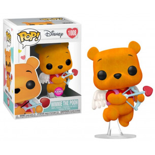 Funko Pop 1008 Winnie "Saint Valentin" (Flocked) - Special Edition - Disney