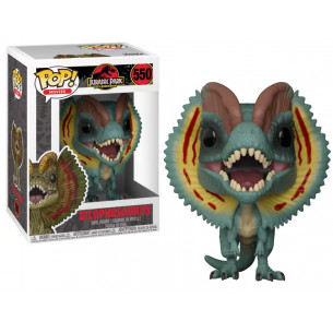 Funko Pop 550 Dilophosaurus - Jurassic Park OPCION CHASE 1/6 LEER DESCRIPCION