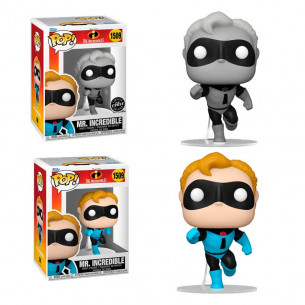 Funko Pop 1509 Mr. Increible - Los Increibles - Disney OPCION CHASE 1/6 LEER DESCRIPCION