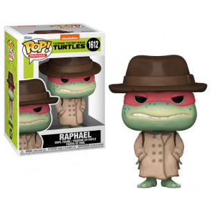 Funko Pop 1612 Raphael con Gabardina y Sombrero - Tortugas Ninja - Nickelodeon