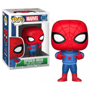 Funko Pop 397 SpiderMan Navidad - Marvel
