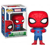 Figura Funko Pop SpiderMan Navidad Marvel