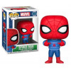 Figura Funko Pop SpiderMan Navidad Marvel