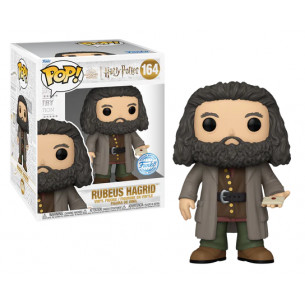 Funko Pop 164 Rubeus Hagrid con Carta - Special Edition - Harry Potter