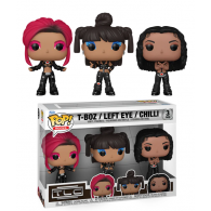 Muñecos Funko Pop 3 TLC- T-Boz, Left Eye, Chilli