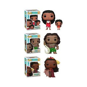 COLECCION COMPLETA Funko Pop Moana 2