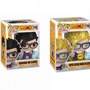 Funko Pop 1708 Gohan in Cape - Dragon Ball - OPCION CHASE 1/6 LEER DESCRIPCION