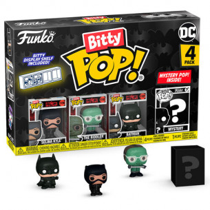 Funko Bitty Pop 4 Pack 2.5cm DC - Selina Kyle + The Riddler + Batman + ?