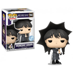 Funko Pop 1552 Miercoles Addams con Sombrilla - Special Edition