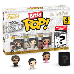 Funko Bitty Pop 4 Pack 2.5cm - Harry Potter + Cho Chang + Parvati Patil + ? - Harry Potter 4
