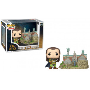 Funko Pop 1747 Elrond & Rivendell - El Señor de los Anillos - 6"