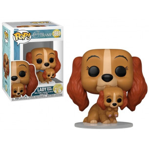 Funko Pop 1553 Lady with Puppy - Lady and the Tramp