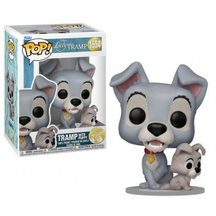 Funko Pop 1554 Tramp with Puppy - Lady and the Trump