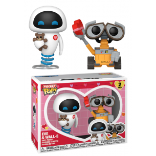 Funko Pocket Pop Eva y Wall-E - Disney