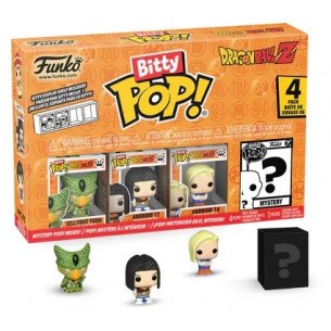 Funko Bitty Pop 4 Pack 2.5cm DragonBall Cell - Androide 17 - Androide 18 - ?