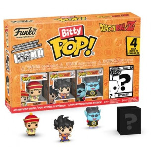 Funko Bitty Pop 4 Pack 2.5cm DragonBall Gohan - Goku - Kaito - ?