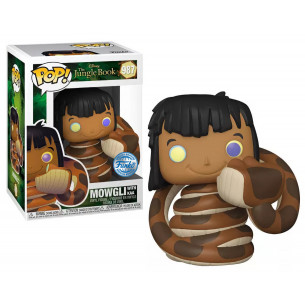 Funko Pop 987 Mowgli With Kaa - Disney - El Libro de la Selva - Special Edition