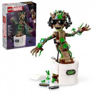 LEGO 76297 Groot Bailarín - Marvel - 459 Piezas