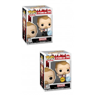 Funko Pop 1660 Shaun - Shaun of the Dead - Special Edition OPCION CHASE 1/6 LEER DESCRIPCION