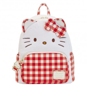 Loungefly Hello Kitty "Gingham Cosplay" - Mini Backpack LoungeFly