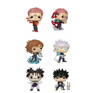 COLECCION COMPLETA Funko Pop Jujutsu Kaisen - OPCION CHASE 1/6 LEER DESCRIPCION
