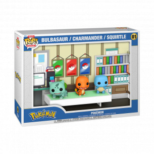 Funko Pop 01 Pokemon Starters 1996 - Moments Deluxe