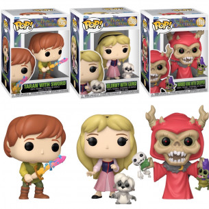 COLECCION COMPLETA Funko Pop Taron y el Caldero Mágico - Disney