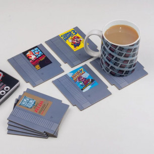 Posavasos Cartucho Nintendo Nes (Pack de 8 Unidades)